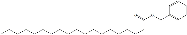 Nonadecanoic acid benzyl ester Structure