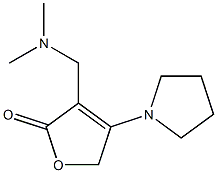 3-(Dimethylaminomethyl)-4-(1-pyrrolidinyl)-2(5H)-furanone