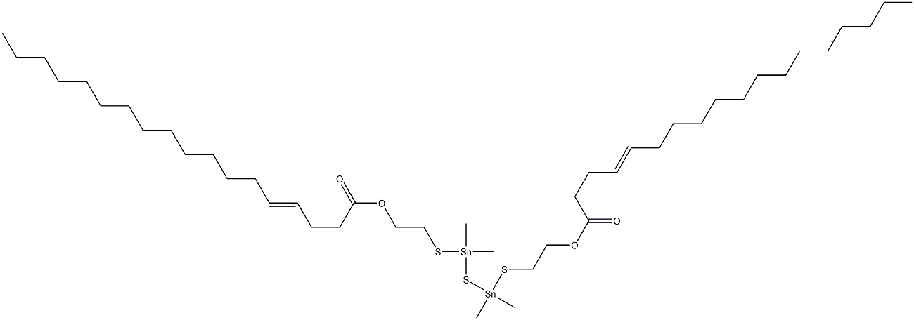 Bis[dimethyl[[2-(3-heptadecenylcarbonyloxy)ethyl]thio]stannyl] sulfide