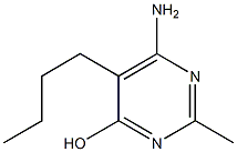 6-Amino-5-butyl-2-methyl-4-pyrimidinol|