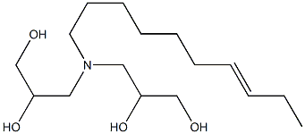 3,3'-(7-Decenylimino)bis(propane-1,2-diol)|