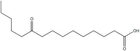 10-Oxopentadecanoic acid Structure