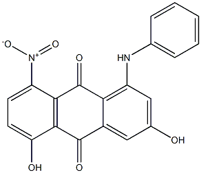 1-Anilino-3,5-dihydroxy-8-nitroanthraquinone|