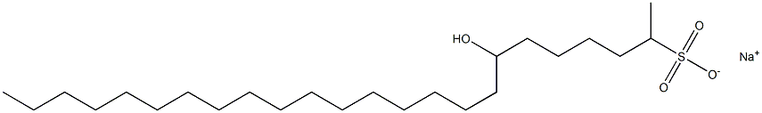 7-Hydroxytetracosane-2-sulfonic acid sodium salt