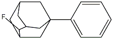 5-フェニル-2-フルオロアダマンタン 化学構造式