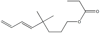 Propionic acid 4,4-dimethyl-5,7-octadienyl ester