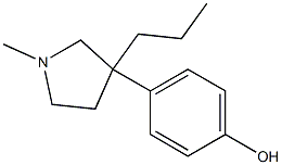 4-(1-Methyl-3-propyl-3-pyrrolidinyl)phenol