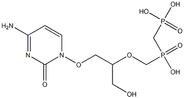  1-[2-[[Hydroxy(phosphonomethyl)phosphinyl]methoxy]-3-hydroxypropoxy]cytosine