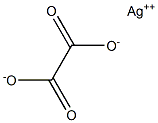 Oxalic acid silver(II) salt Structure