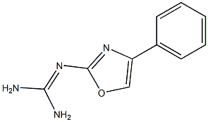 2-(4-Phenyloxazol-2-yl)guanidine Structure