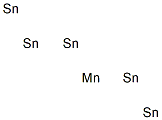 マンガン-五すず 化学構造式