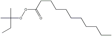 Undecaneperoxoic acid 1,1-dimethylpropyl ester 结构式