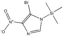 5-Bromo-4-nitro-1-(trimethylsilyl)-1H-imidazole 结构式