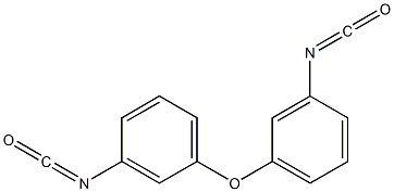 3,3'-Diisocyanato[1,1'-oxybisbenzene] Struktur