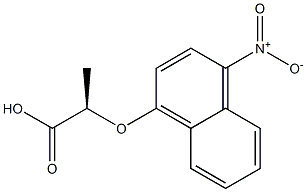 [R,(-)]-2-[(4-Nitro-1-naphtyl)oxy]propionic acid