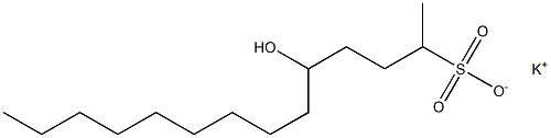 5-Hydroxytetradecane-2-sulfonic acid potassium salt