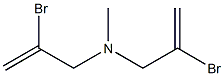 N,N-Bis(2-bromoallyl)methylamine Struktur