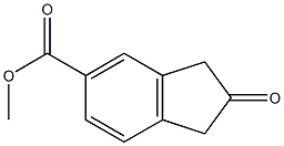 6-Methoxycarbonyl-1H-indanone Structure