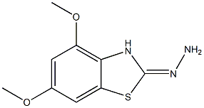 4,6-DIMETHOXY-2(3H)-BENZOTHIAZOLONE HYDRAZONE
