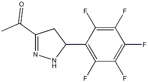 1-(5-(PERFLUOROPHENYL)-4,5-DIHYDRO-1H-PYRAZOL-3-YL)ETHANONE|