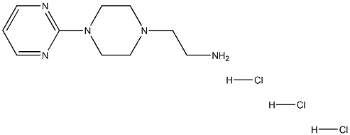 [2-(4-pyrimidin-2-ylpiperazin-1-yl)ethyl]amine trihydrochloride|