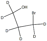 3-Bromo-1-propan-d6-ol 98 atom % D Struktur