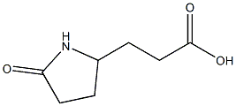 3-(5-Oxo-pyrrolidin-2-yl)-propionic acid Struktur