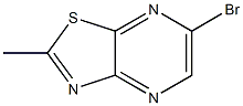 6-bromo-2-methylthiazolo[4,5-b]pyrazine 化学構造式