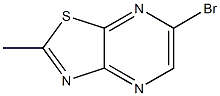 6-bromo-2-methylthiazolo[4,5-b]pyrazine,,结构式