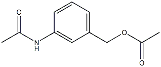 3-acetamidobenzyl acetate Structure