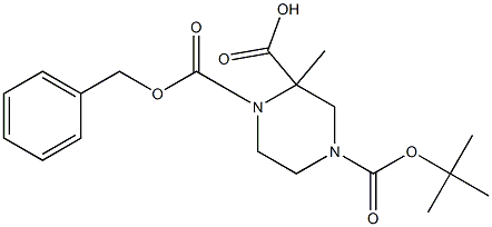  1-Benzyl4-tert-butyl2-methylpiperazine-1,2,4-tricarboxylate
