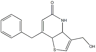  7-benzyl-3-(hydroxymethyl)-3a,4-dihydrothieno[3,2-b]pyridin-5(7aH)-one