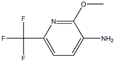 3-Amino-2-methoxy-6-(trifluoromethyl)pyridine,,结构式