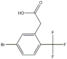  5-Bromo-2-(trifluoromethyl)phenylacetic acid