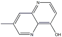 4-Hydroxy-7-methyl-1,5-naphthyridine,,结构式