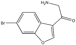  2-amino-1-(6-bromobenzofuran-3-yl)ethanone