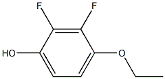 2,3-Difluoro-4-ethoxyphenol Structure
