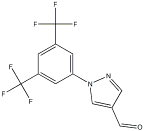  1-(3,5-二(三氟甲基)苯基)吡唑-4-甲醛