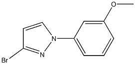 3-bromo-1-(3-methoxyphenyl)-1H-pyrazole Structure