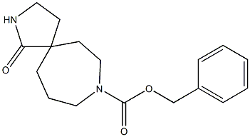 benzyl 1-oxo-2,8-diazaspiro[4.6]undecane-8-carboxylate Struktur
