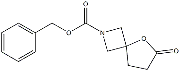 benzyl 6-oxo-5-oxa-2-azaspiro[3.4]octane-2-carboxylate Struktur