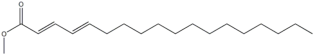 Octadecadienoic acid, methyl ester Structure