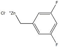 3,5-二氟苄基氯化锌, , 结构式