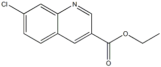 ethyl 7-chloroquinoline-3-carboxylate Structure