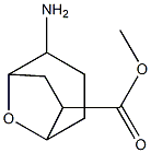 methyl 2-amino-8-oxabicyclo[3.2.1]octane-6-carboxylate,,结构式