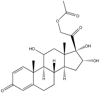 16a- hydroxy prednisolone acetate|16A-羟基泼尼松龙醋酸酯