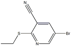 5-bromo-2-(ethylthio)pyridine-3-carbonitrile