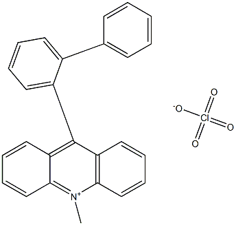 9-(2-Biphenylyl)-10-MethylacridiniuM Perchlorate Structure