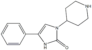 4-phenyl-1-(piperidin-4-yl)-1H-iMidazol-2(3H)-one Structure