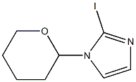 2-碘-1-(2-四氢吡喃)-1H-咪唑,,结构式